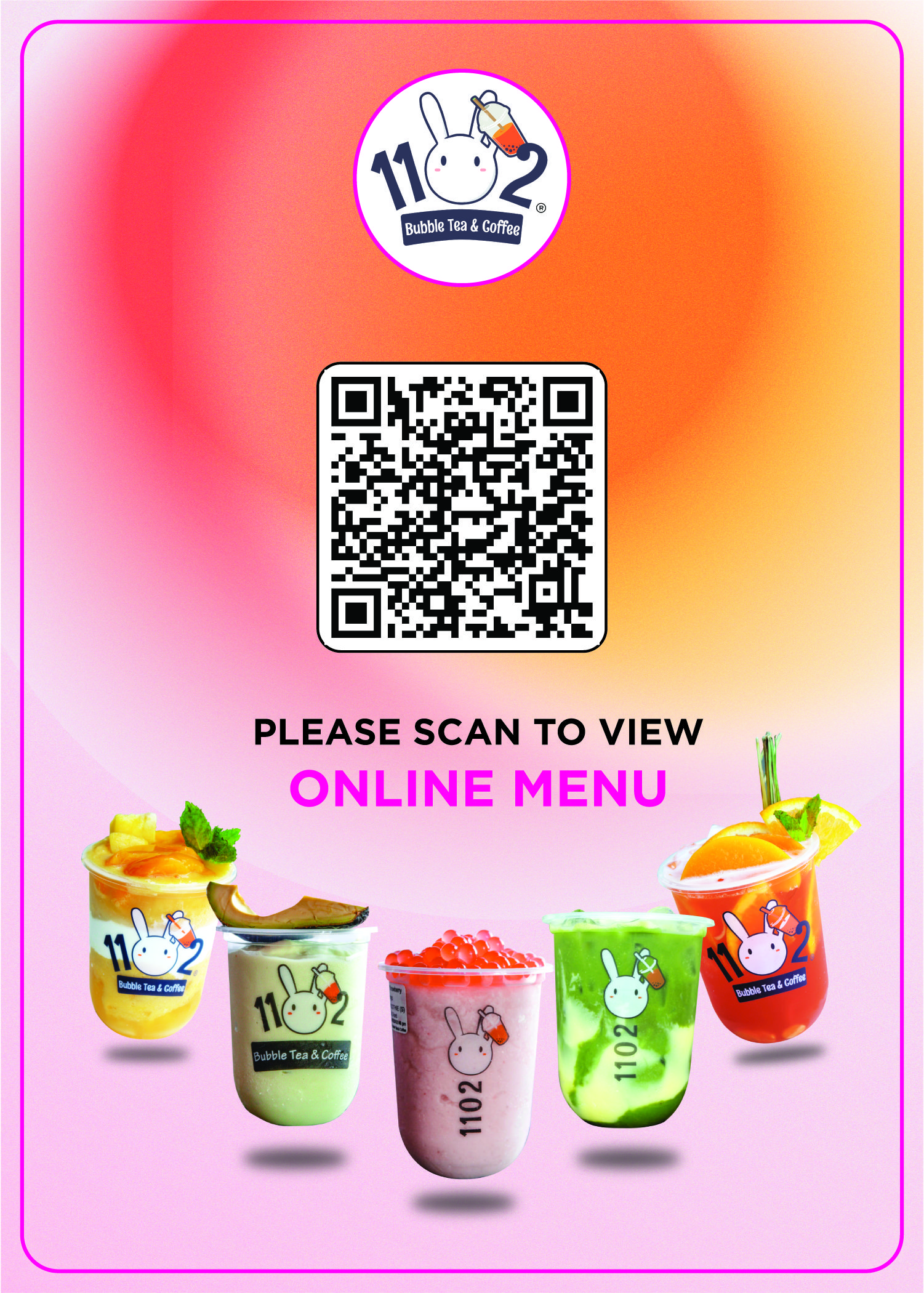 Watauga menu QR code